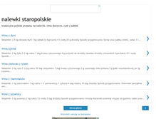 Tablet Screenshot of nalewki-polskie.blogspot.com