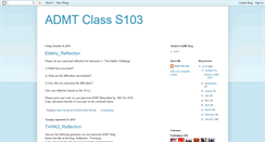 Desktop Screenshot of admts103.blogspot.com