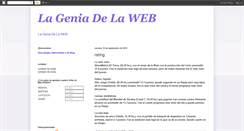 Desktop Screenshot of lageniadelaweb.blogspot.com