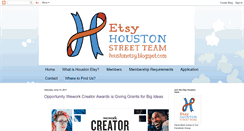 Desktop Screenshot of etsyhoustontx.blogspot.com