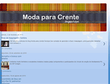 Tablet Screenshot of modaparacrente.blogspot.com