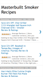 Mobile Screenshot of masterbuilt-smokerrecipes.blogspot.com