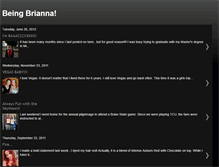 Tablet Screenshot of beingbrianna.blogspot.com