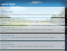 Tablet Screenshot of digitalejugend.blogspot.com
