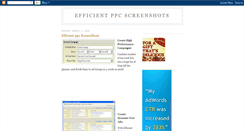 Desktop Screenshot of effppcscreen.blogspot.com