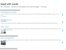 Tablet Screenshot of good-with-words.blogspot.com