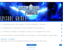 Tablet Screenshot of dwf-episodeguides.blogspot.com