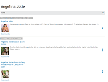 Tablet Screenshot of beautifulangelinajolie.blogspot.com