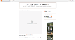 Desktop Screenshot of hatchieriver.blogspot.com