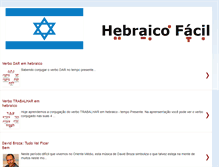 Tablet Screenshot of hebraico-facil.blogspot.com