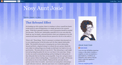 Desktop Screenshot of nosyauntjosie.blogspot.com