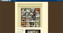 Desktop Screenshot of animalesenviadeextincionenpereira.blogspot.com