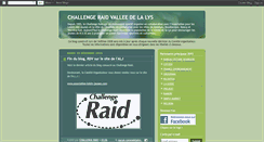 Desktop Screenshot of challengeraidvalleedelalys.blogspot.com