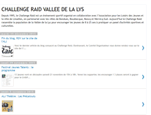 Tablet Screenshot of challengeraidvalleedelalys.blogspot.com