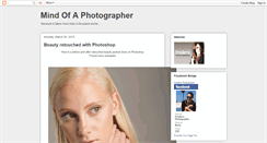 Desktop Screenshot of mindofaphotographer.blogspot.com