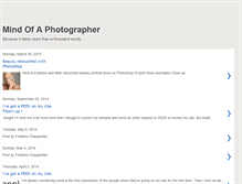 Tablet Screenshot of mindofaphotographer.blogspot.com