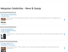 Tablet Screenshot of malaysian-celebrities.blogspot.com