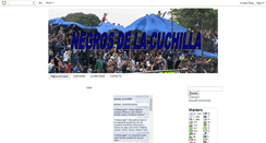 Desktop Screenshot of negrosdelacuchilla.blogspot.com