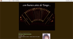 Desktop Screenshot of conbuenosairesdetango.blogspot.com