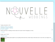 Tablet Screenshot of nouvelleweddings.blogspot.com