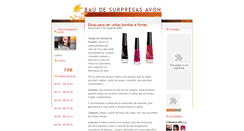 Desktop Screenshot of bau-de-surpresas-avon.blogspot.com