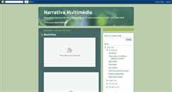 Desktop Screenshot of multimedianarrativa.blogspot.com