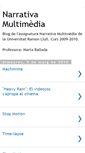 Mobile Screenshot of multimedianarrativa.blogspot.com
