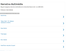 Tablet Screenshot of multimedianarrativa.blogspot.com