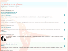 Tablet Screenshot of la-violenciadegenero.blogspot.com