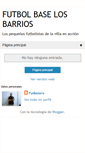 Mobile Screenshot of futbolbaselosbarrios.blogspot.com