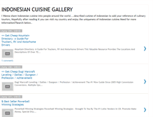 Tablet Screenshot of indonesiancuisinegallery.blogspot.com