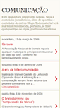 Mobile Screenshot of jornalismo-daniele.blogspot.com