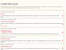Tablet Screenshot of jornalismo-daniele.blogspot.com