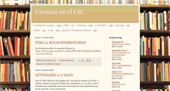 Desktop Screenshot of cienciascic.blogspot.com