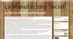 Desktop Screenshot of lamanufacturasocial.blogspot.com