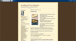 Desktop Screenshot of ferdinandvongalitzien.blogspot.com