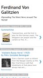 Mobile Screenshot of ferdinandvongalitzien.blogspot.com