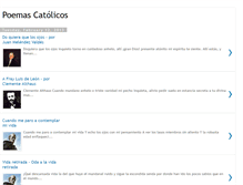 Tablet Screenshot of poemascatolicos.blogspot.com
