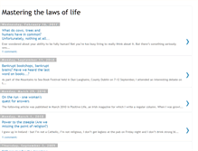 Tablet Screenshot of masteringlifelaws.blogspot.com