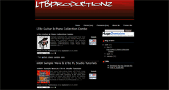 Desktop Screenshot of ltbproductionz.blogspot.com