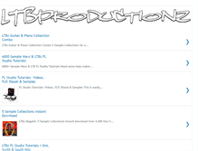 Tablet Screenshot of ltbproductionz.blogspot.com