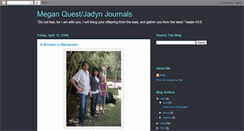 Desktop Screenshot of meganquest.blogspot.com