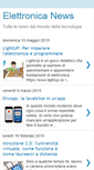 Mobile Screenshot of elettronicanews.blogspot.com