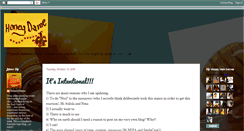 Desktop Screenshot of honeydame1.blogspot.com