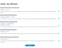 Tablet Screenshot of gilmorelatinhw.blogspot.com