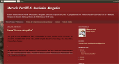 Desktop Screenshot of marceloparrilliyasociadosabogados.blogspot.com