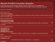 Tablet Screenshot of marceloparrilliyasociadosabogados.blogspot.com