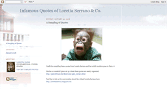 Desktop Screenshot of lorettaquotes.blogspot.com