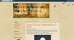 Desktop Screenshot of historiaysimbologiamedievaleltemple.blogspot.com