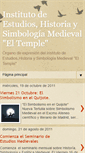 Mobile Screenshot of historiaysimbologiamedievaleltemple.blogspot.com